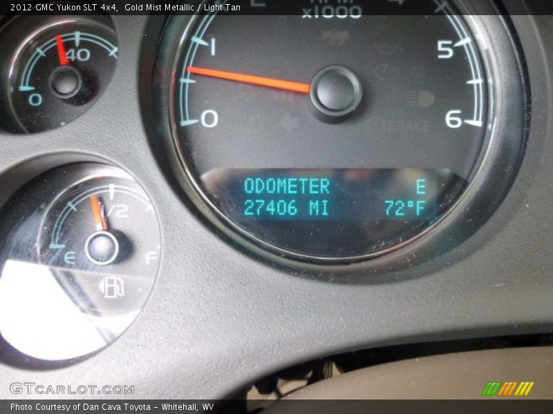 Gold Mist Metallic / Light Tan 2012 GMC Yukon SLT 4x4