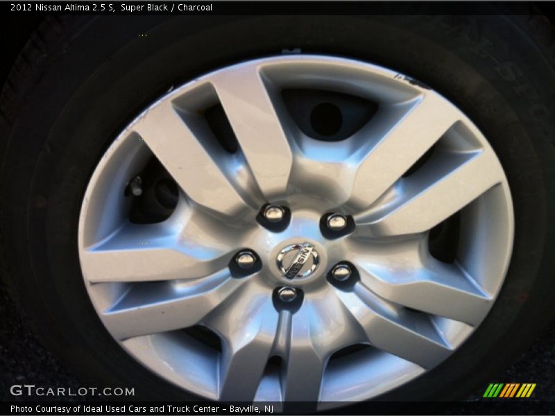 Super Black / Charcoal 2012 Nissan Altima 2.5 S
