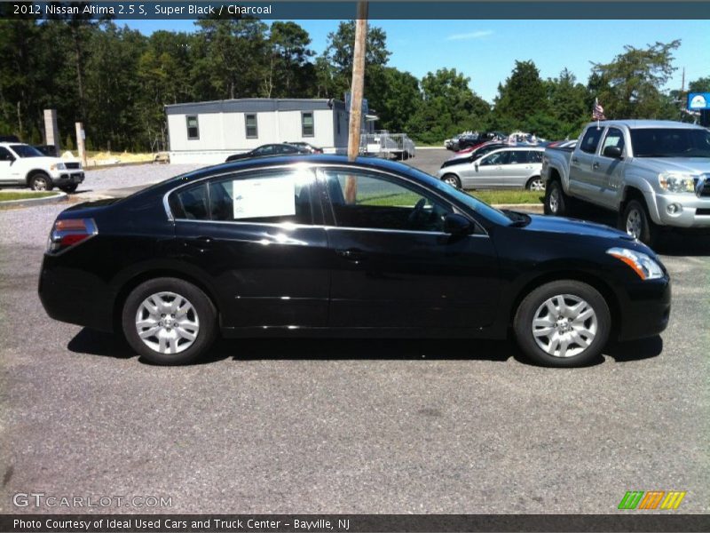 Super Black / Charcoal 2012 Nissan Altima 2.5 S