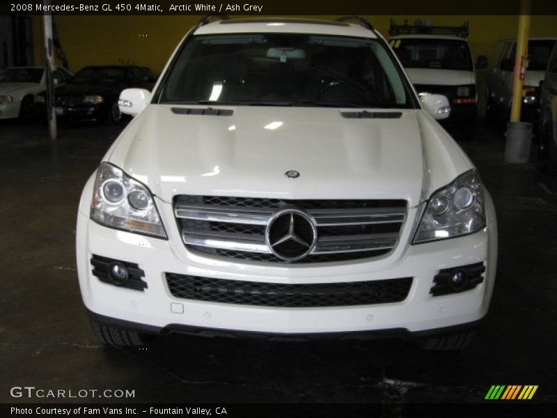 Arctic White / Ash Grey 2008 Mercedes-Benz GL 450 4Matic