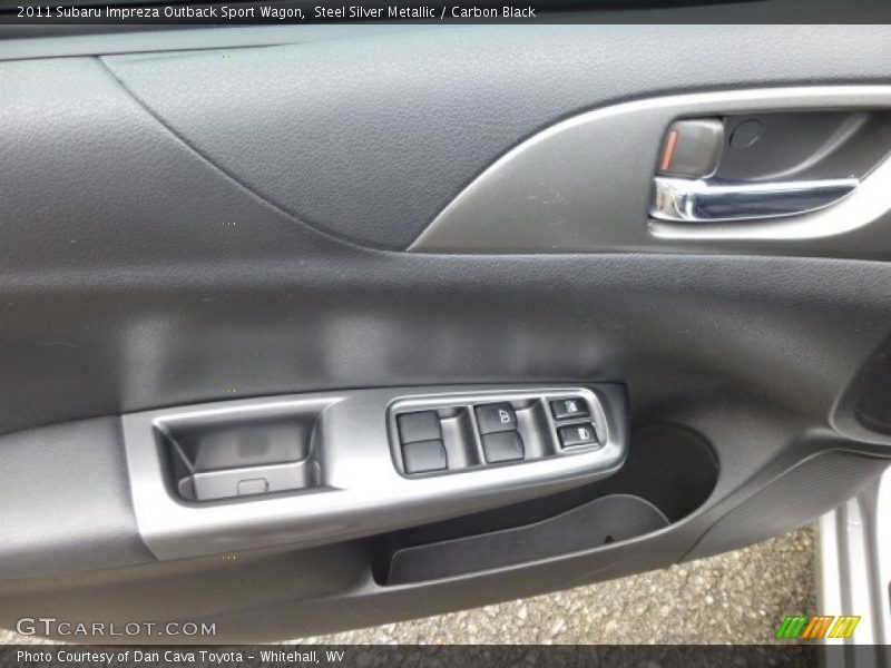 Steel Silver Metallic / Carbon Black 2011 Subaru Impreza Outback Sport Wagon
