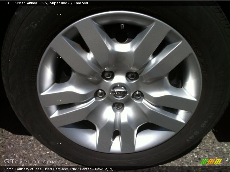 Super Black / Charcoal 2012 Nissan Altima 2.5 S