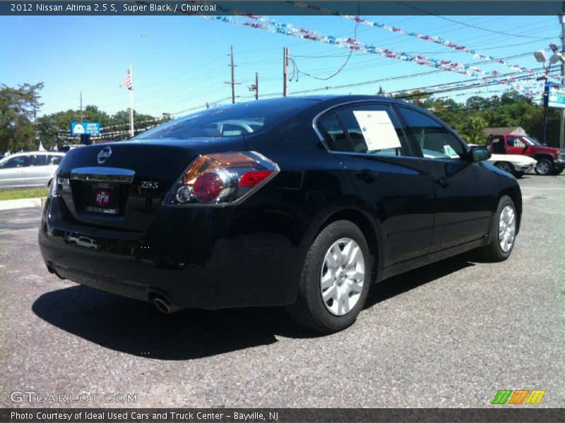 Super Black / Charcoal 2012 Nissan Altima 2.5 S