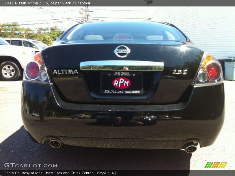 Super Black / Charcoal 2012 Nissan Altima 2.5 S