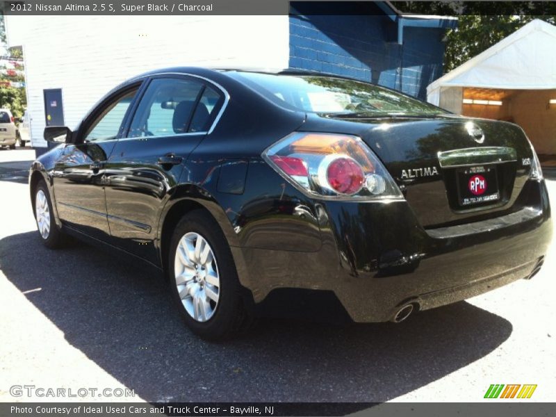 Super Black / Charcoal 2012 Nissan Altima 2.5 S
