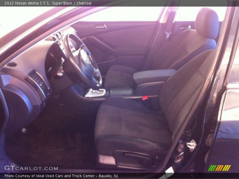 Super Black / Charcoal 2012 Nissan Altima 2.5 S