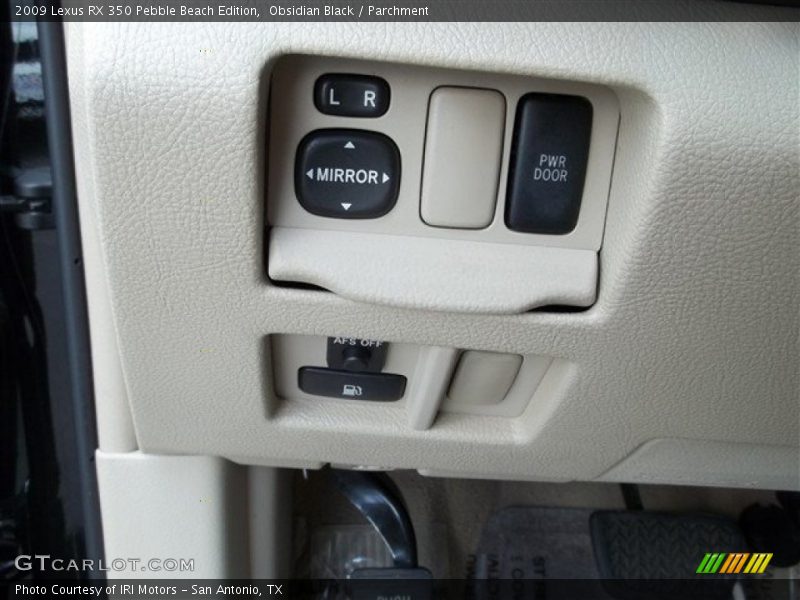 Obsidian Black / Parchment 2009 Lexus RX 350 Pebble Beach Edition