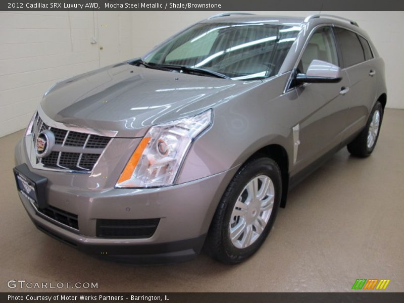Mocha Steel Metallic / Shale/Brownstone 2012 Cadillac SRX Luxury AWD