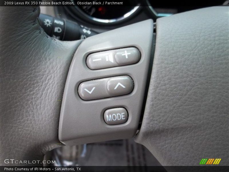 Obsidian Black / Parchment 2009 Lexus RX 350 Pebble Beach Edition