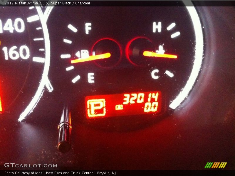 Super Black / Charcoal 2012 Nissan Altima 2.5 S
