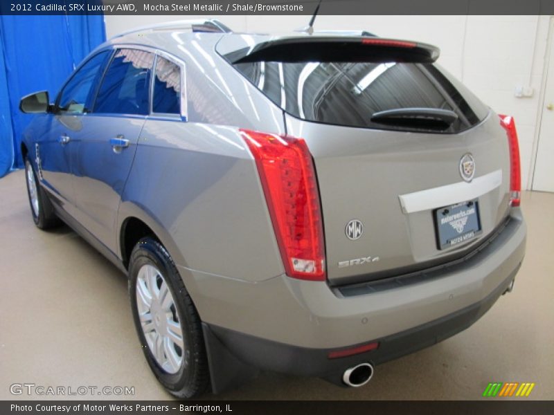Mocha Steel Metallic / Shale/Brownstone 2012 Cadillac SRX Luxury AWD