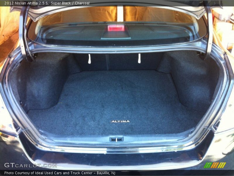 Super Black / Charcoal 2012 Nissan Altima 2.5 S