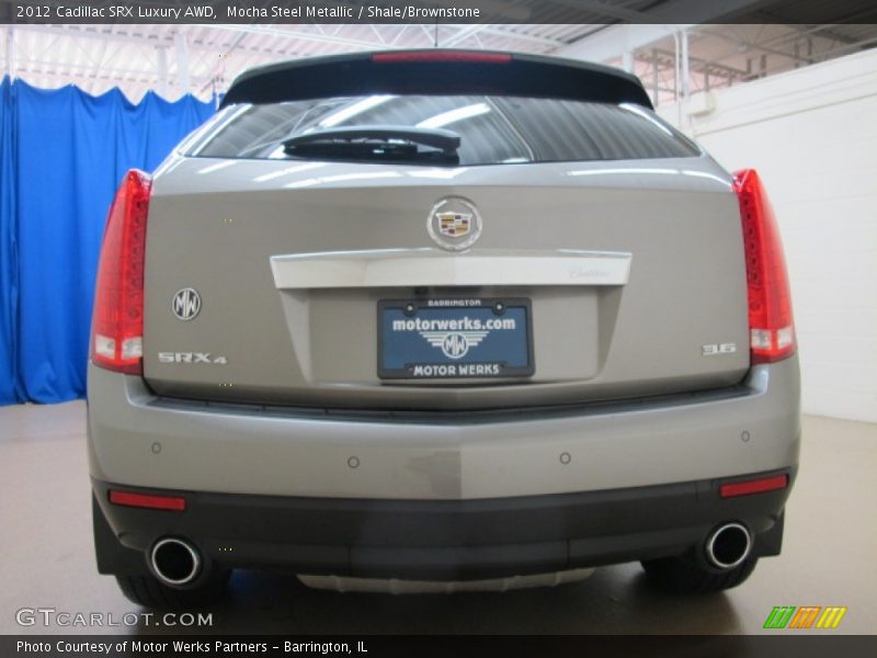 Mocha Steel Metallic / Shale/Brownstone 2012 Cadillac SRX Luxury AWD