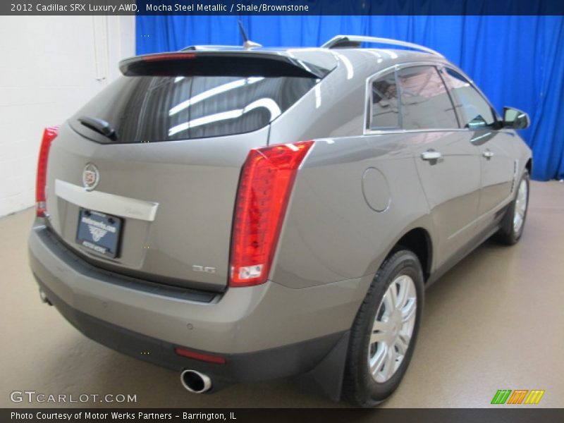 Mocha Steel Metallic / Shale/Brownstone 2012 Cadillac SRX Luxury AWD