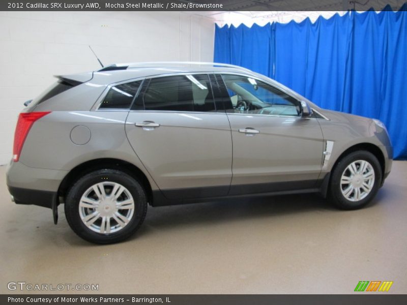 Mocha Steel Metallic / Shale/Brownstone 2012 Cadillac SRX Luxury AWD