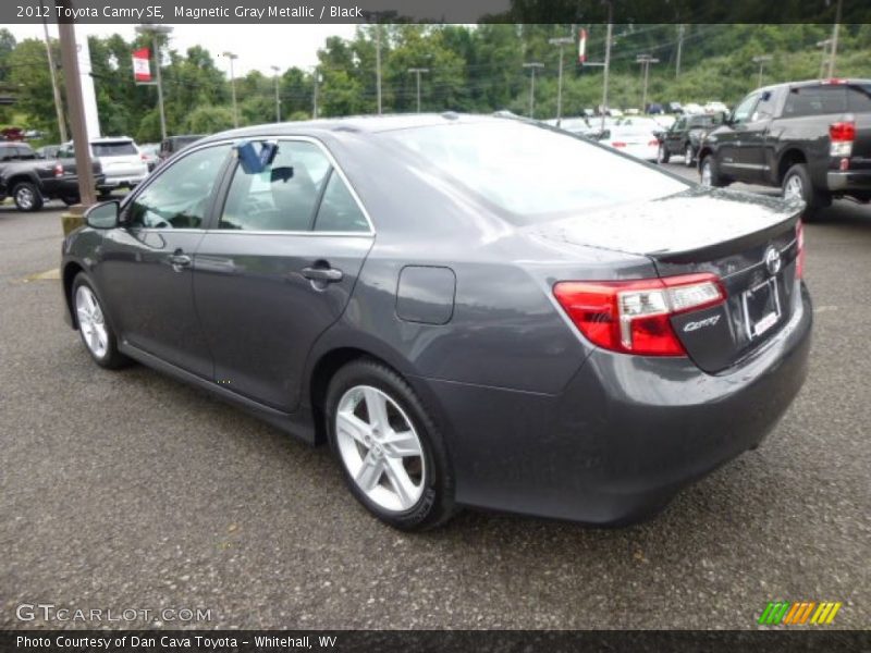 Magnetic Gray Metallic / Black 2012 Toyota Camry SE