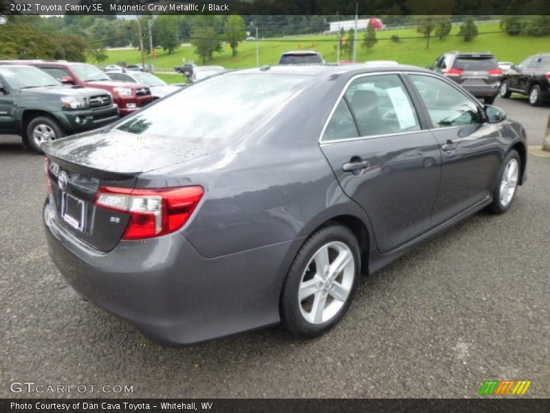 Magnetic Gray Metallic / Black 2012 Toyota Camry SE