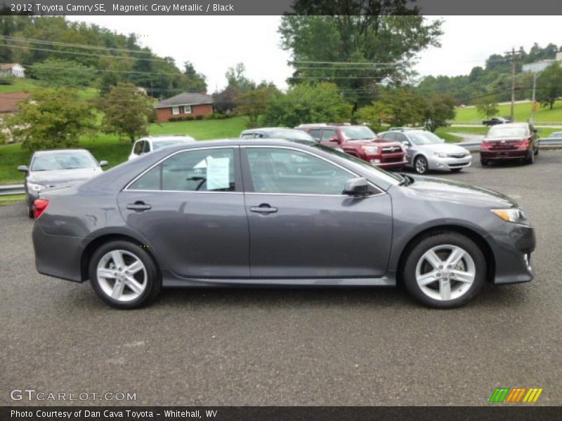 Magnetic Gray Metallic / Black 2012 Toyota Camry SE