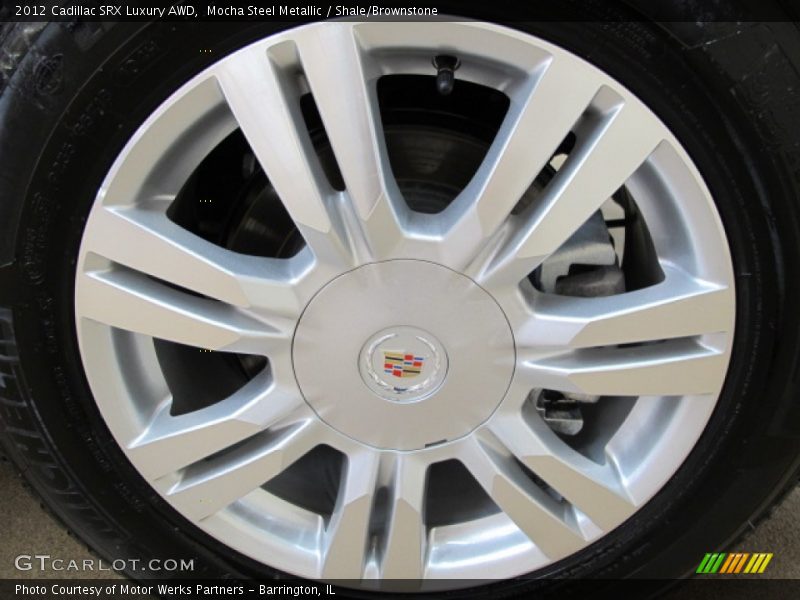 Mocha Steel Metallic / Shale/Brownstone 2012 Cadillac SRX Luxury AWD