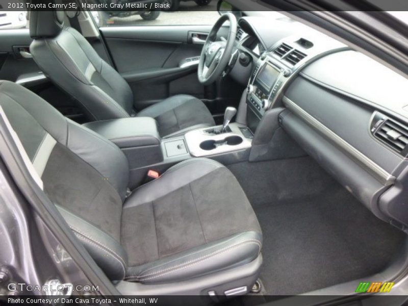 Magnetic Gray Metallic / Black 2012 Toyota Camry SE