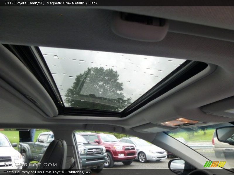 Magnetic Gray Metallic / Black 2012 Toyota Camry SE