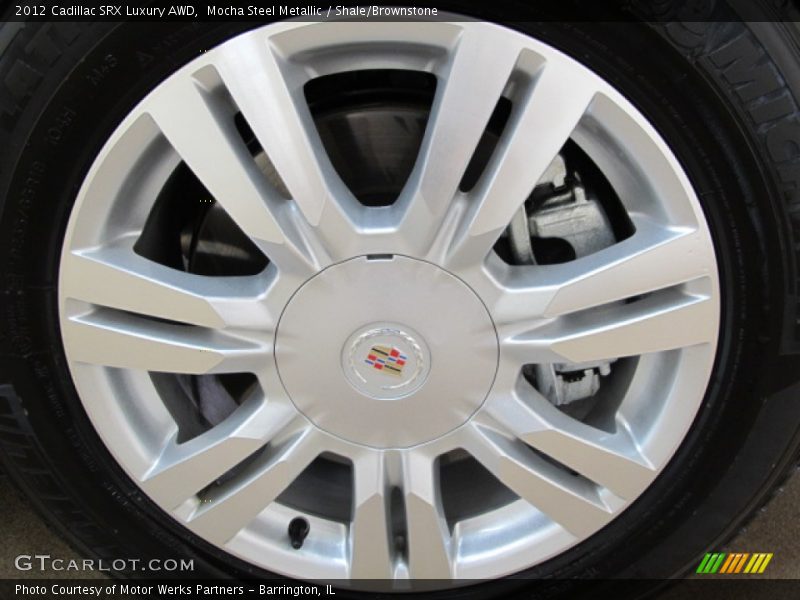 Mocha Steel Metallic / Shale/Brownstone 2012 Cadillac SRX Luxury AWD
