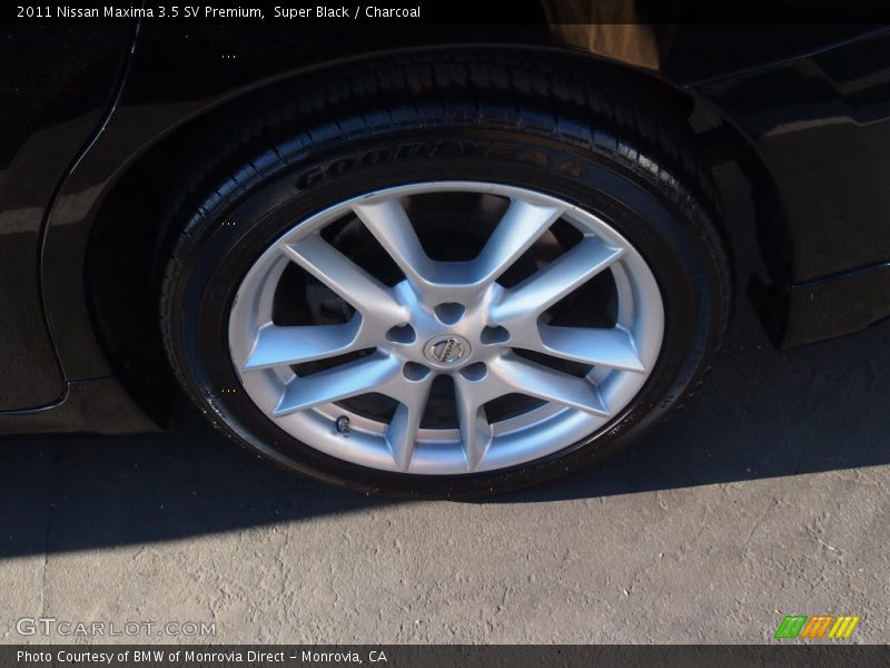 Super Black / Charcoal 2011 Nissan Maxima 3.5 SV Premium