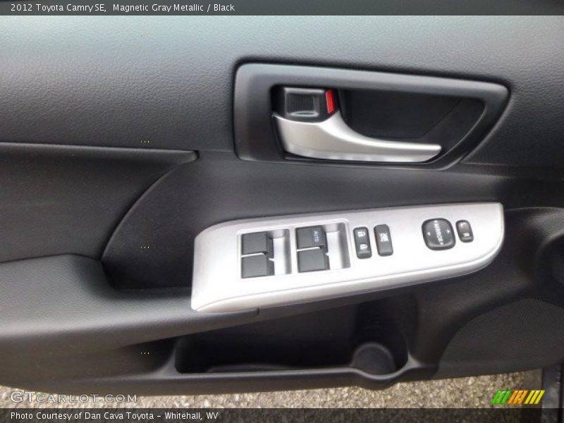 Magnetic Gray Metallic / Black 2012 Toyota Camry SE