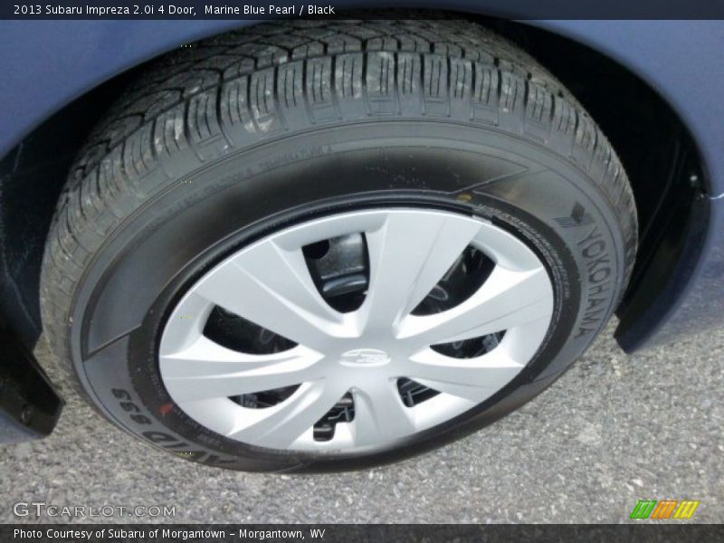 Marine Blue Pearl / Black 2013 Subaru Impreza 2.0i 4 Door