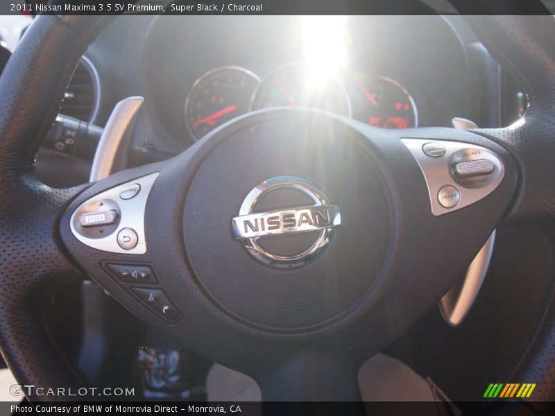 Super Black / Charcoal 2011 Nissan Maxima 3.5 SV Premium