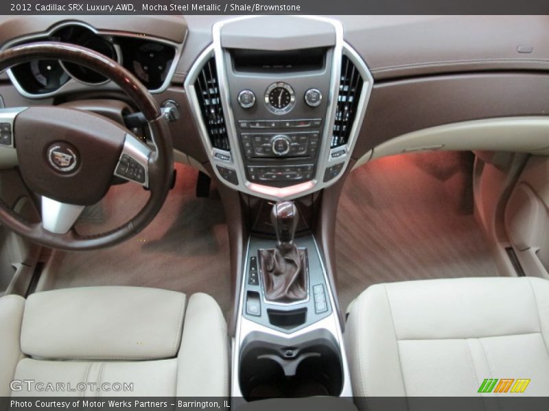 Mocha Steel Metallic / Shale/Brownstone 2012 Cadillac SRX Luxury AWD