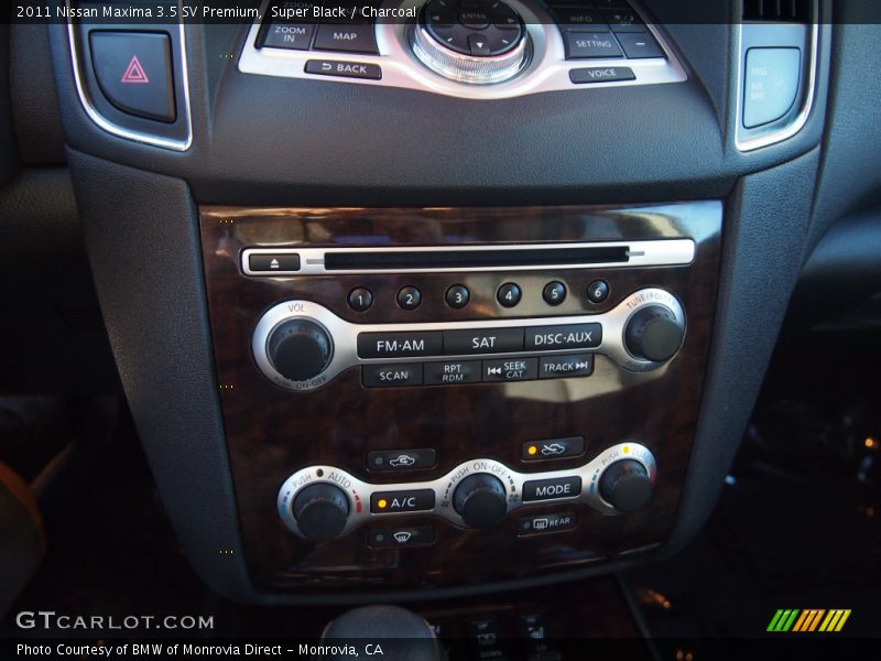 Super Black / Charcoal 2011 Nissan Maxima 3.5 SV Premium