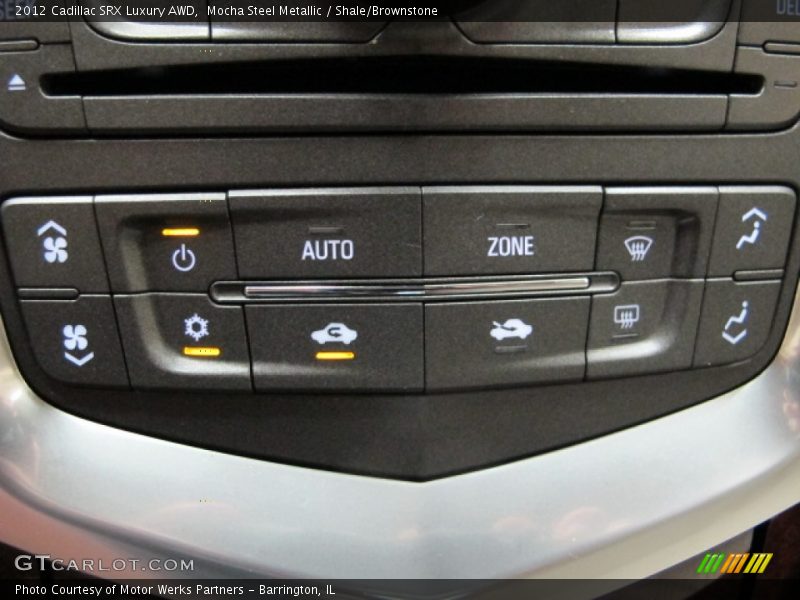 Mocha Steel Metallic / Shale/Brownstone 2012 Cadillac SRX Luxury AWD