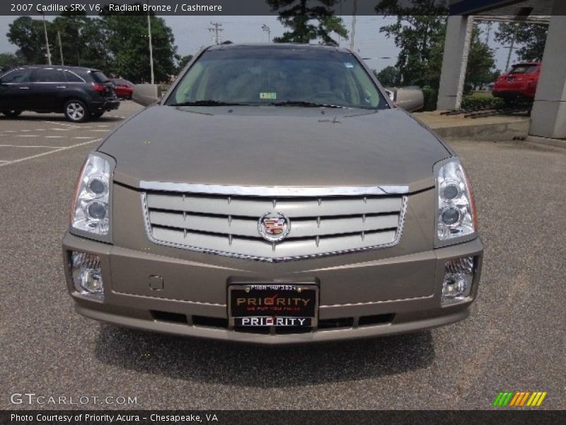 Radiant Bronze / Cashmere 2007 Cadillac SRX V6