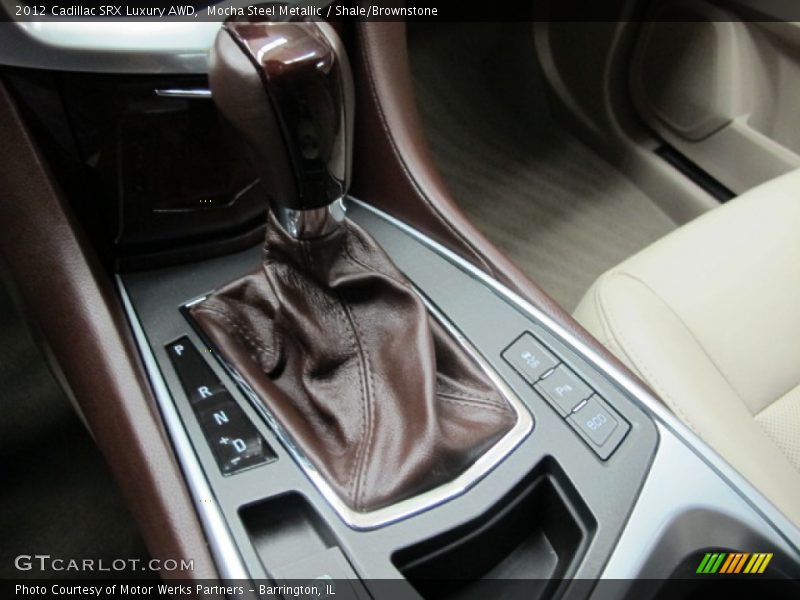 Mocha Steel Metallic / Shale/Brownstone 2012 Cadillac SRX Luxury AWD