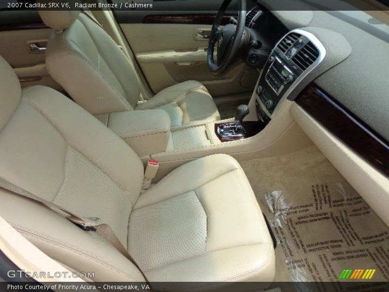Radiant Bronze / Cashmere 2007 Cadillac SRX V6