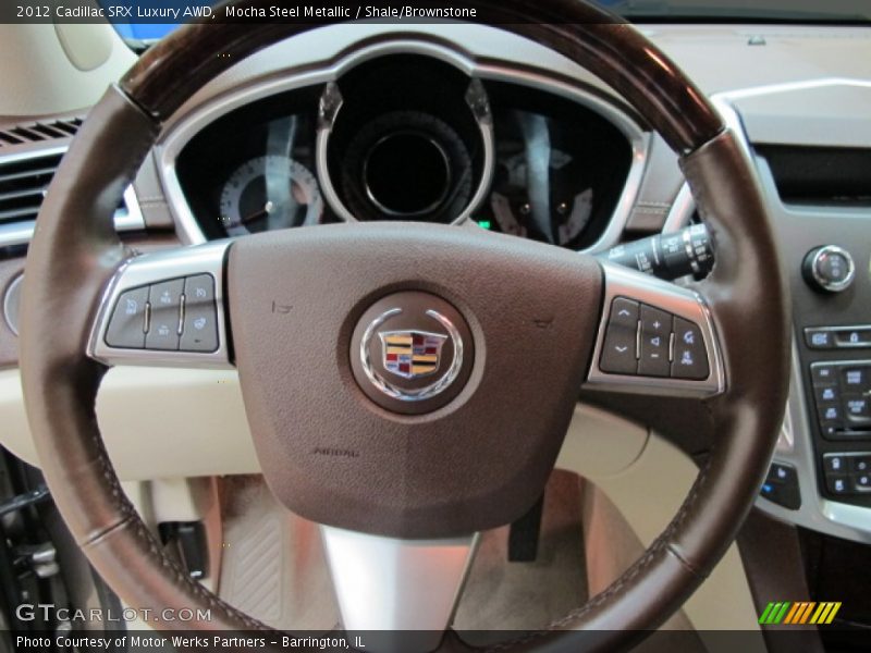 Mocha Steel Metallic / Shale/Brownstone 2012 Cadillac SRX Luxury AWD