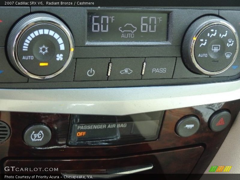 Radiant Bronze / Cashmere 2007 Cadillac SRX V6