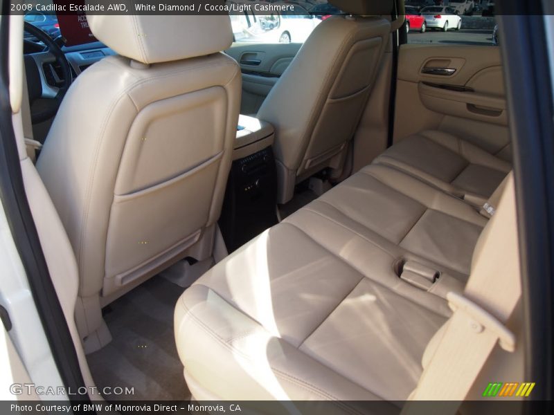 White Diamond / Cocoa/Light Cashmere 2008 Cadillac Escalade AWD