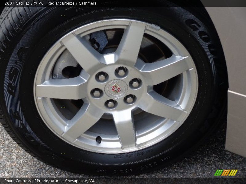 Radiant Bronze / Cashmere 2007 Cadillac SRX V6