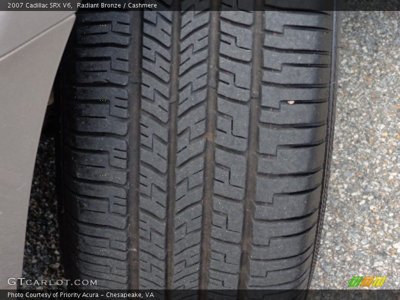 Radiant Bronze / Cashmere 2007 Cadillac SRX V6