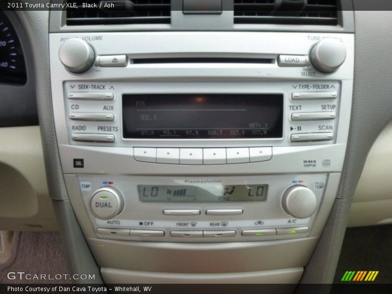 Black / Ash 2011 Toyota Camry XLE