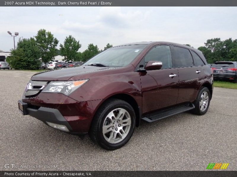 Front 3/4 View of 2007 MDX Technology