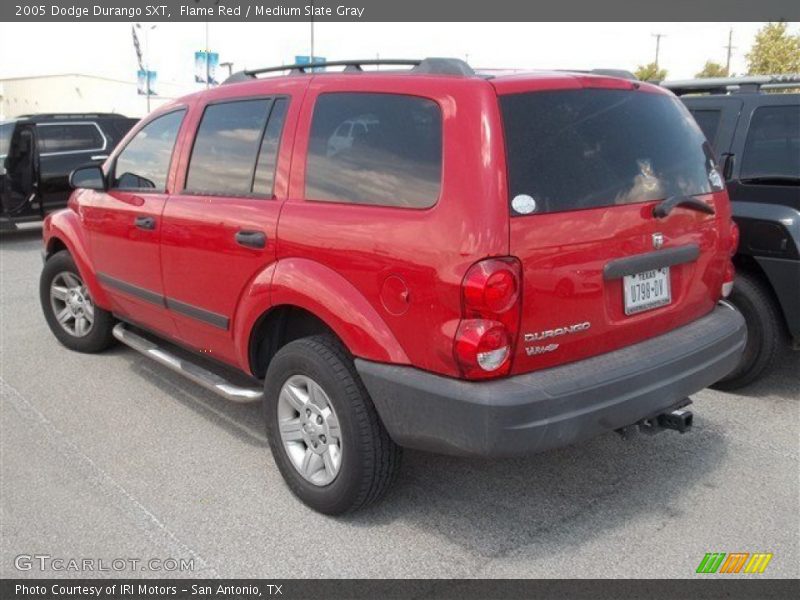 Flame Red / Medium Slate Gray 2005 Dodge Durango SXT