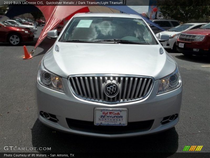 Quicksilver Metallic / Dark Titanium/Light Titanium 2010 Buick LaCrosse CXS