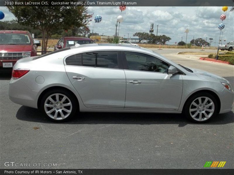 Quicksilver Metallic / Dark Titanium/Light Titanium 2010 Buick LaCrosse CXS