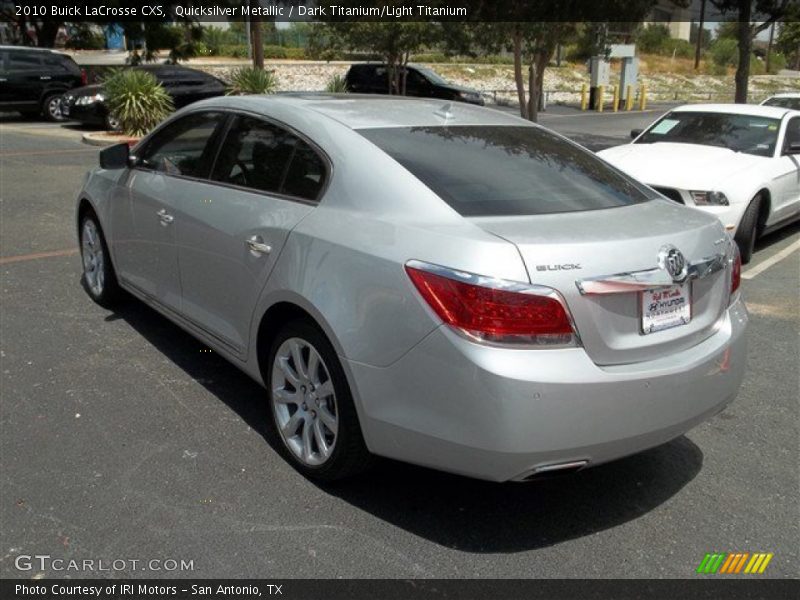 Quicksilver Metallic / Dark Titanium/Light Titanium 2010 Buick LaCrosse CXS