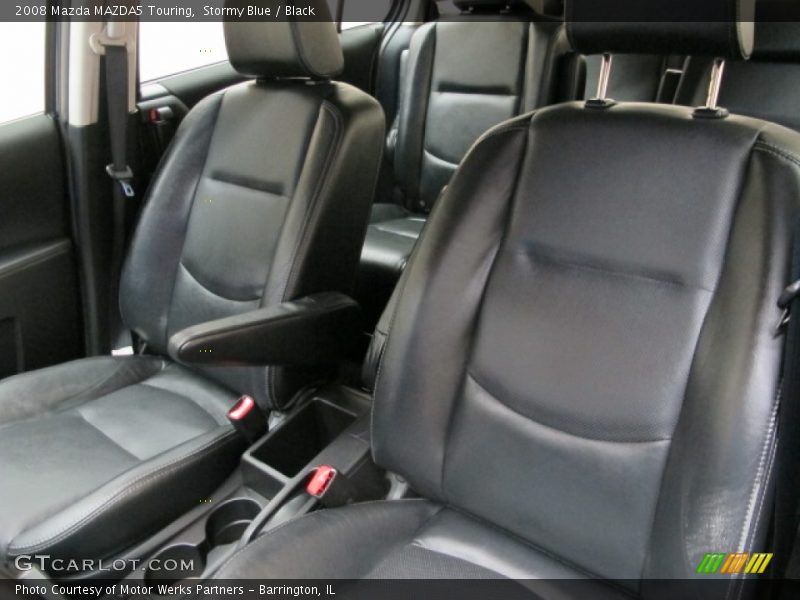Stormy Blue / Black 2008 Mazda MAZDA5 Touring