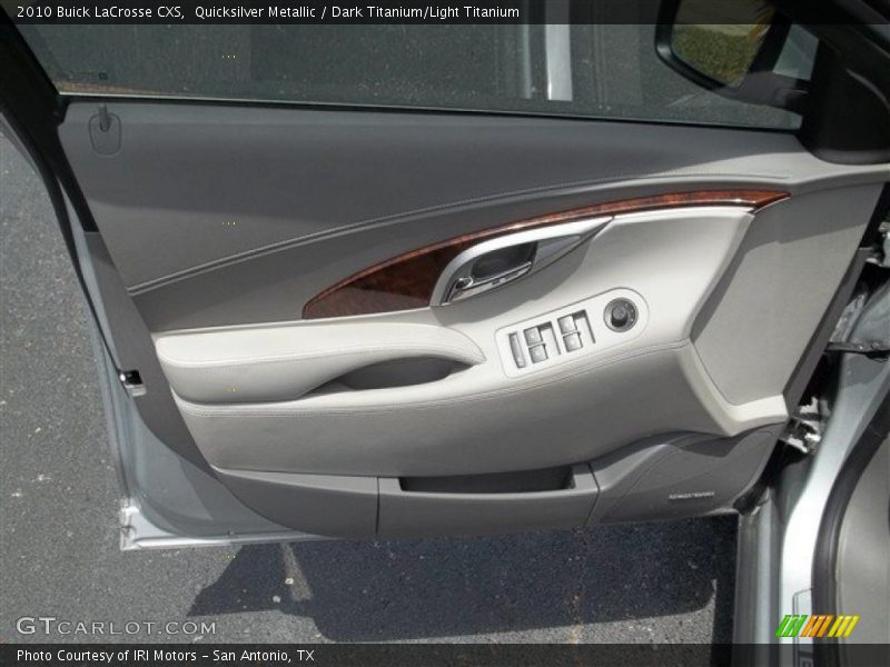Quicksilver Metallic / Dark Titanium/Light Titanium 2010 Buick LaCrosse CXS
