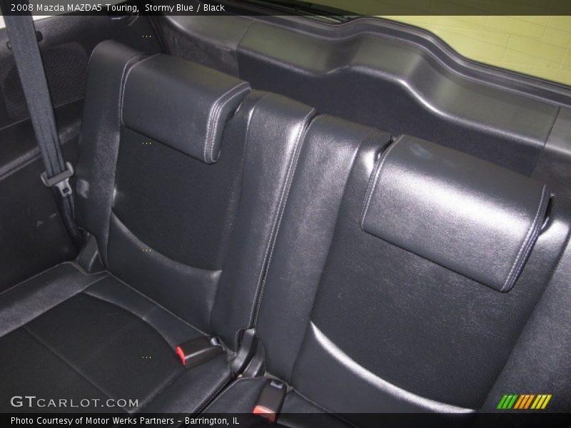 Stormy Blue / Black 2008 Mazda MAZDA5 Touring